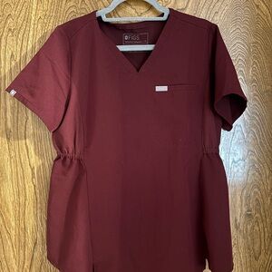 Medium figs maternity scrub top